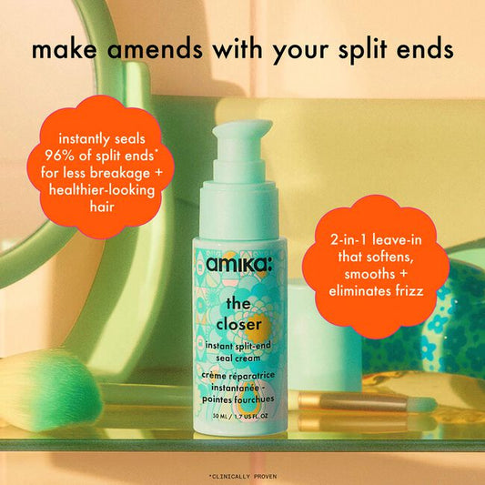Amika The Closer Instant Split-End Seal Cream - 50ml