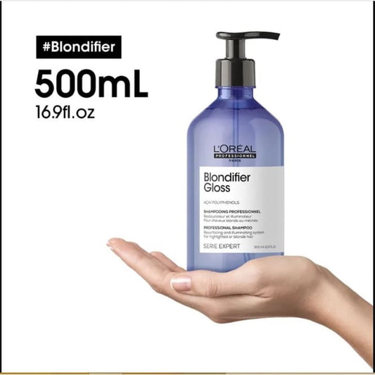 L'Oréal Professionnel Serie Expert Blondifier Gloss Shampoo - 500ml