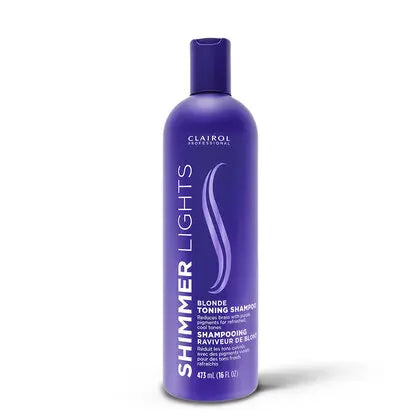 Clairol Professional Shimmer Lights Blonde Toning Shampoo