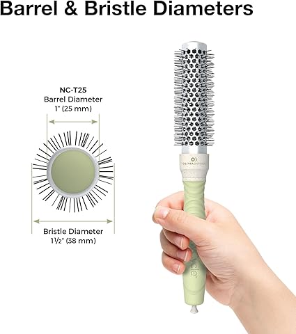 NewCycle Round Thermal Brush 1 inches