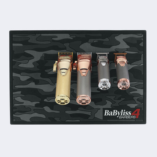 BaBylissPRO Black Camo Magnetic Strip Barber Mat(BMAGMATB)