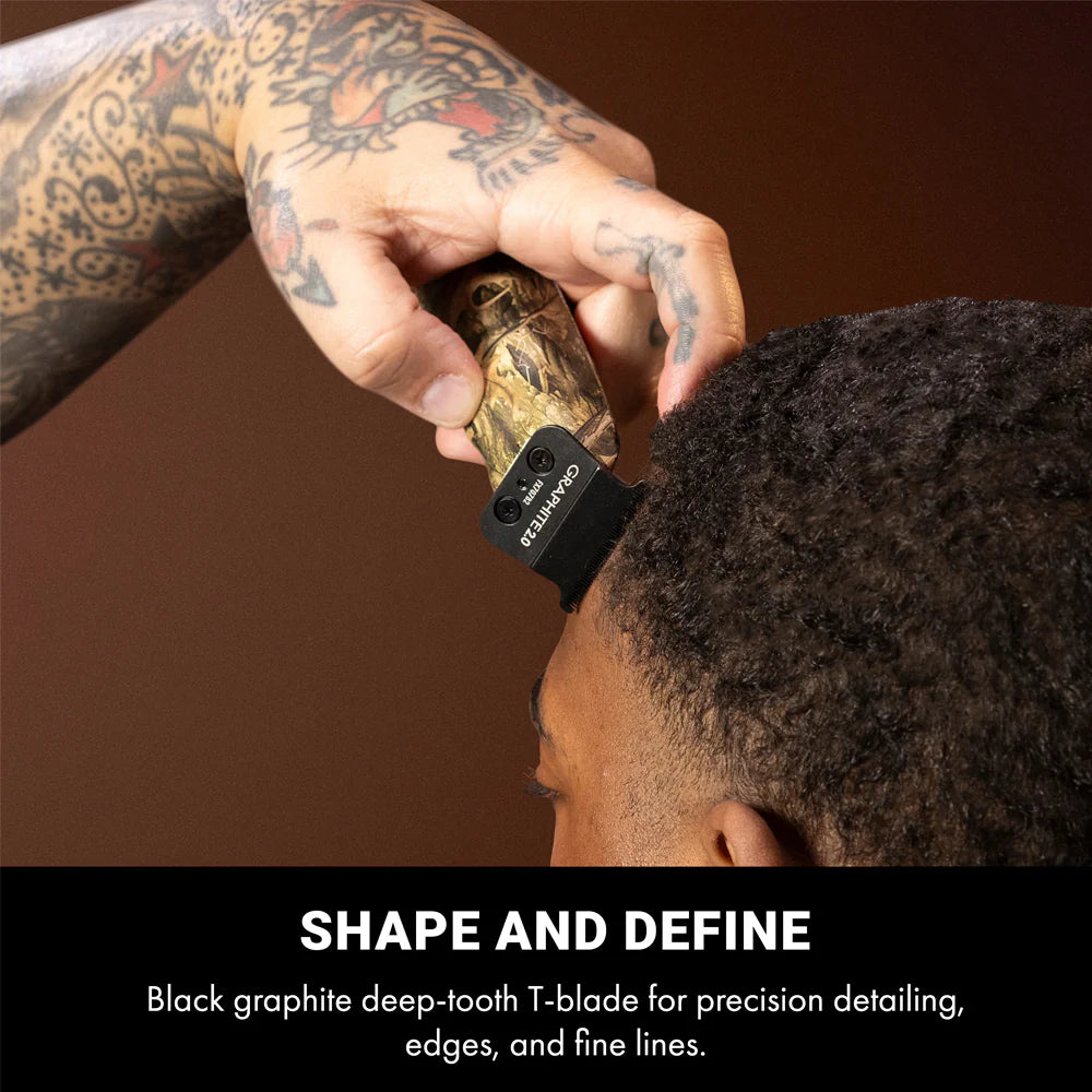 BaBylissPRO Camo Duo Trimmer & Foil Shaver with Stands - FX72CAM - FXLPFS1CAM - LO-PROFX Compact Limited Edition Collection