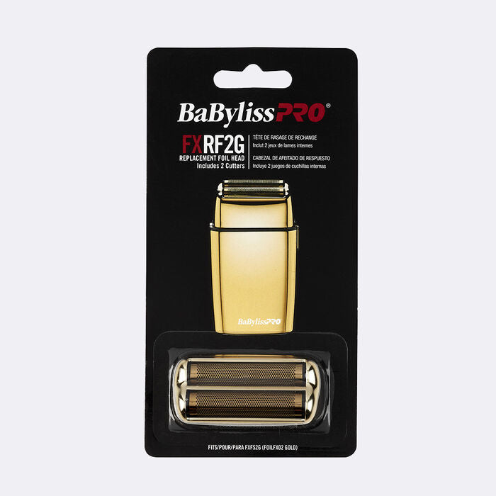 BaBylissPRO Replacement Foils & Cutter for FOILFX 02 (Gold)(FXRF2G)