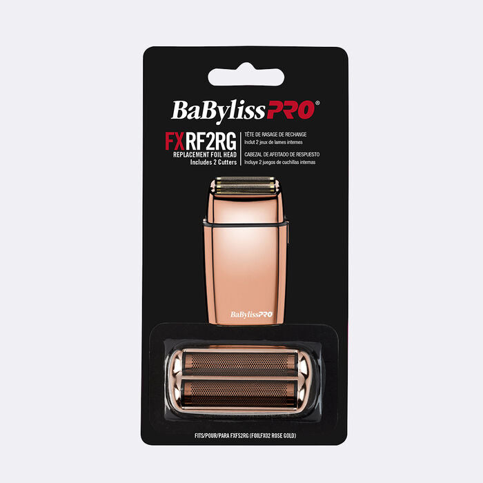 BaBylissPRO Replacement Foils & Cutter for FOILFX 02 (Rose Gold)(FXRF2RG)