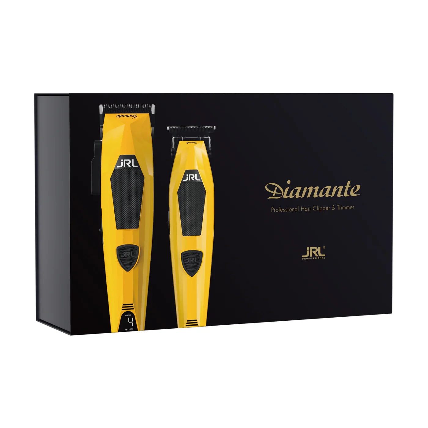 JRL Clipper + Trimmer Set - Yellow Diamante Collection