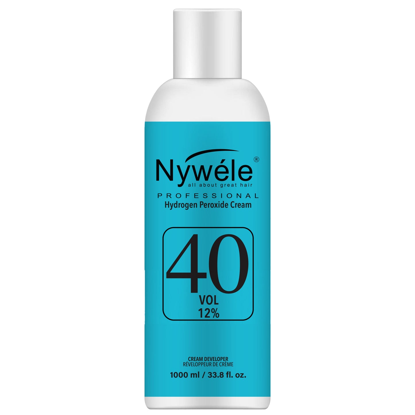 Nywele - Nywele Hair Developer | Cream Peroxide Developer for Hair Coloring, Bleaching & Toning