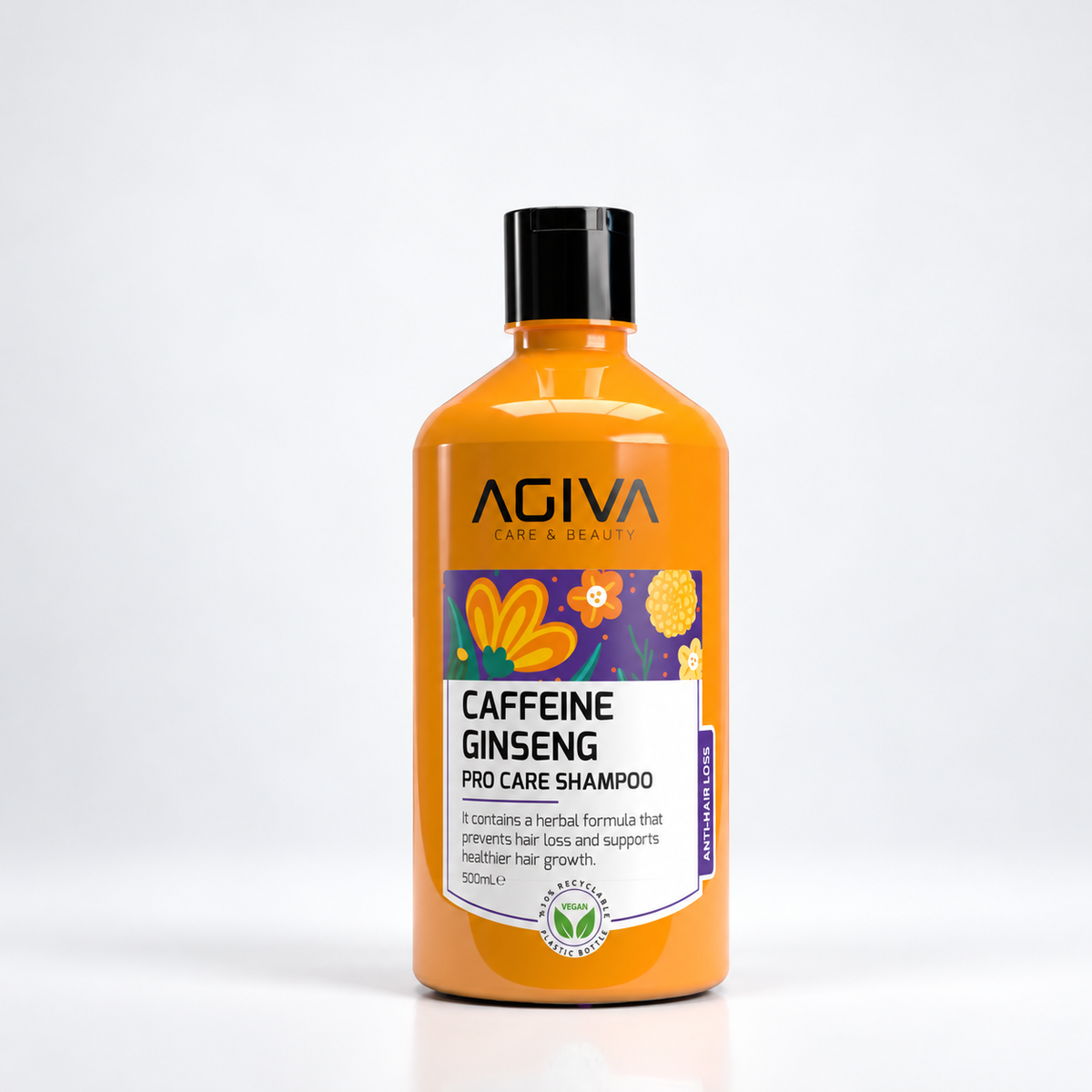 Agiva Caffeine Ginseng Pro Care Shampoo 500 mL additional product view 1