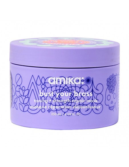 amika - Bust Your Brass - Toning + Strength Repair Mask - 250ml