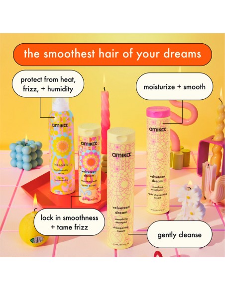 amika - Velveteen Dream Smoothing Shampoo - 1000ml