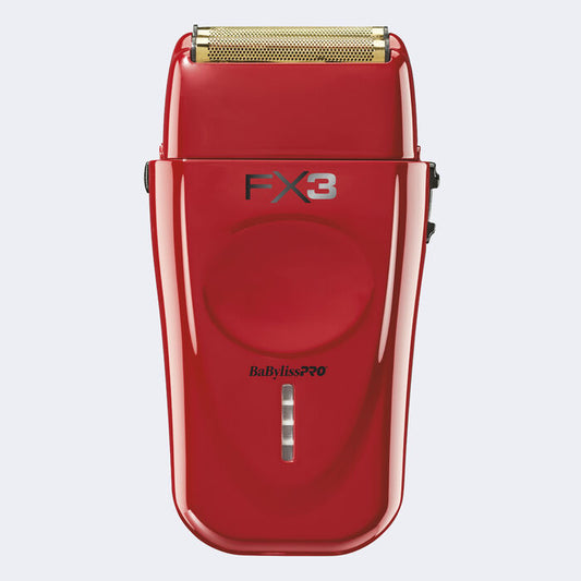 BaBylissPRO FX3 Cord/cordless High Speed Double Foil Shaver (Red)(FXX3S)
