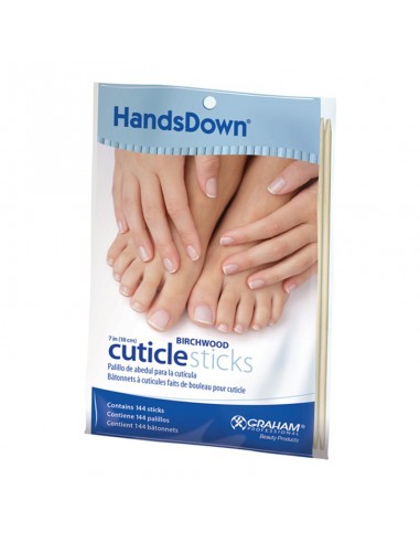 Graham Beauty - HandsDown Birchwood Cuticle Sticks - 7"