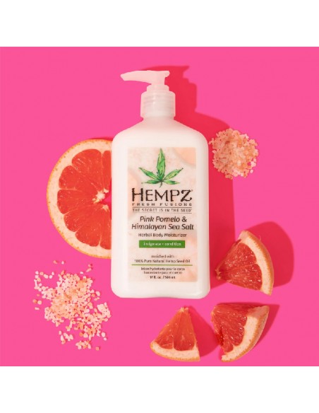 Hempz - Herbal Body Moisturizer - Pink Pomelo & Himalayan Sea Salt - 500ml