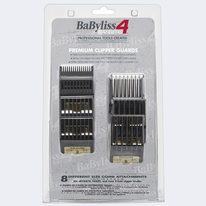 BaBylissPRO Premium Clipper Guards(FXPCG)