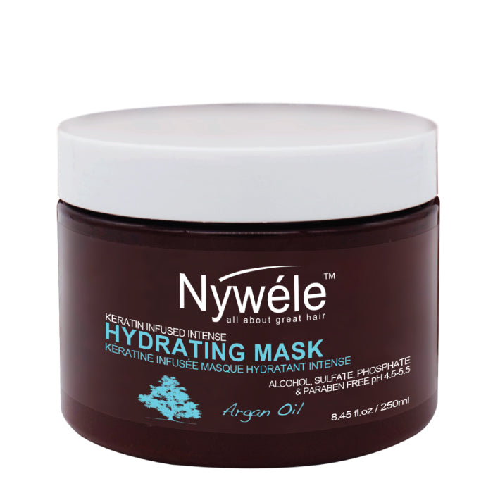 Nywele - Nywele Argan Oil Keratin Hair Repair & Hydration Mask - 250ml
