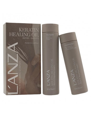LANZA Keratin Healing Oil - Lustrous Summer Duo - 300ml