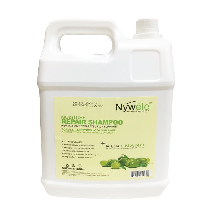 Nywele - Olive Oil Hydrating & Restorative Shampoo - 5L Professional Size