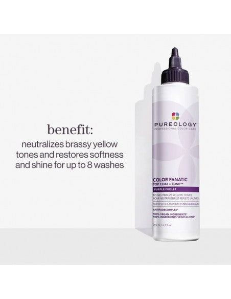 Pureology - Color Fanatic - Top Coat + Tone Purple - 200ml