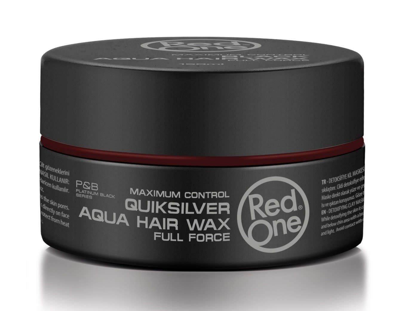 Red One Aqua Hair Wax - Quicksilver - 150ml
