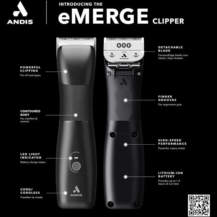 Andis eMERGE Cord/Cordless Clipper