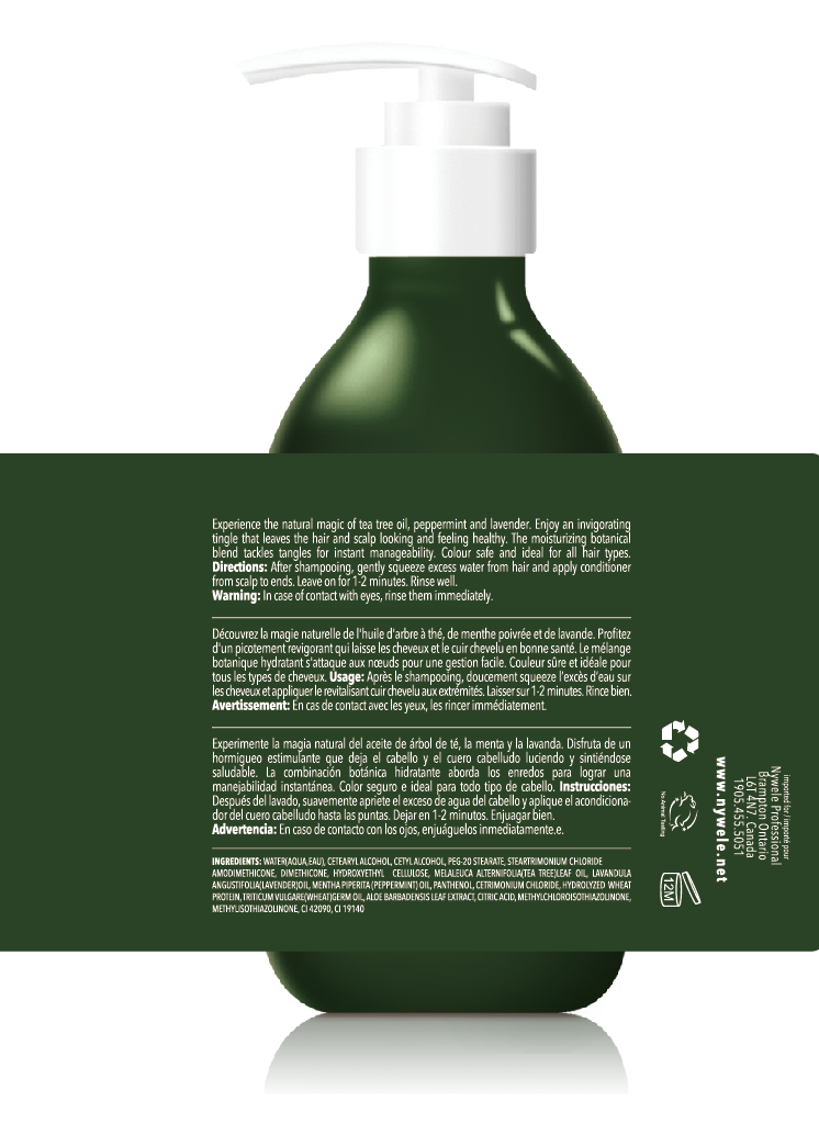 Nywele - Tea Tree & Mint Revitalizing Conditioner by Nywele - 500ml