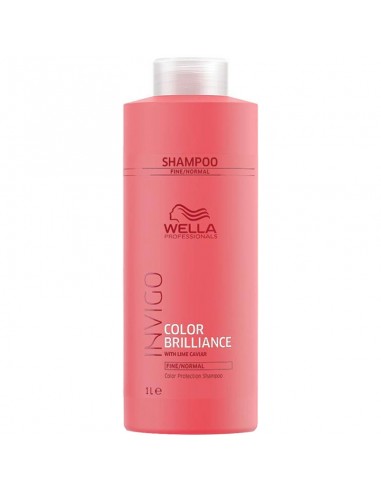 Wella - Invigo Brilliance Shampoo Fine Normal Hair - 1000ml