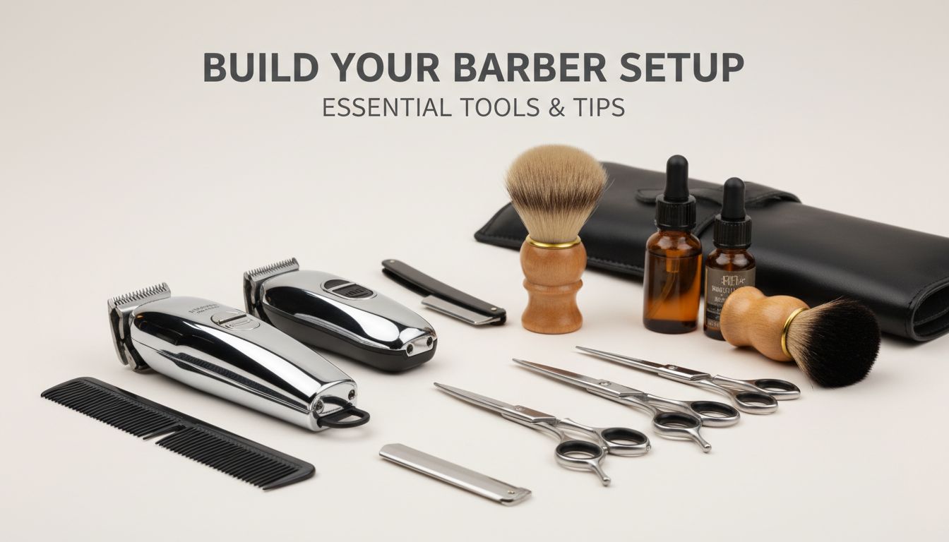 Barber Guide Build Your Barber Setup: Essential Tools & Tips | Salon Brandz
