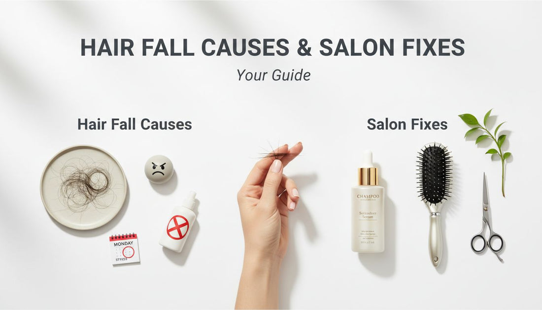 Hair Fall Causes & Salon Fixes: Your Guide
