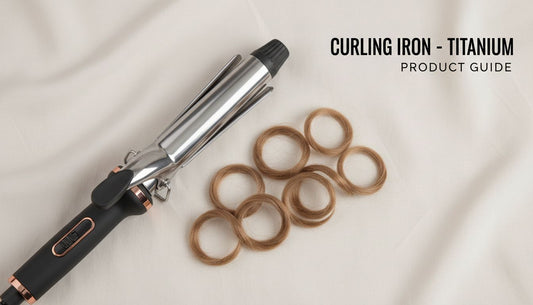 Discover the Perfect Curls with Curling Iron - Titanium