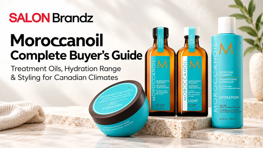 Moroccanoil Complete Buyer’s Guide: Treatment Oils, Hydration Range & Styling for Canadian Climates