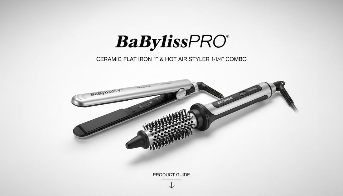 BaBylissPRO Ceramic Flat Iron & Styler Combo Review
