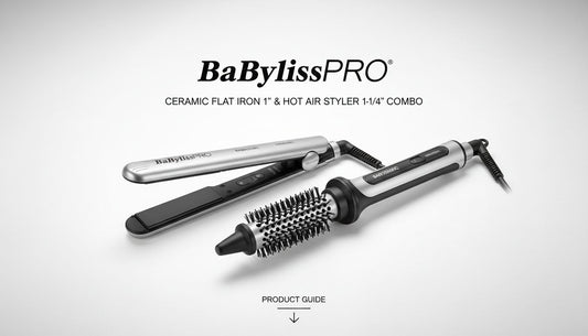 BaBylissPRO Ceramic Flat Iron & Styler Combo Review
