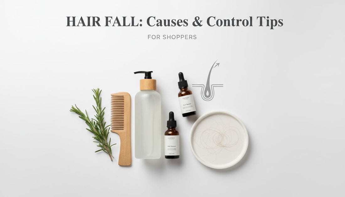 Hair Fall: Causes & Control Tips for Shoppers