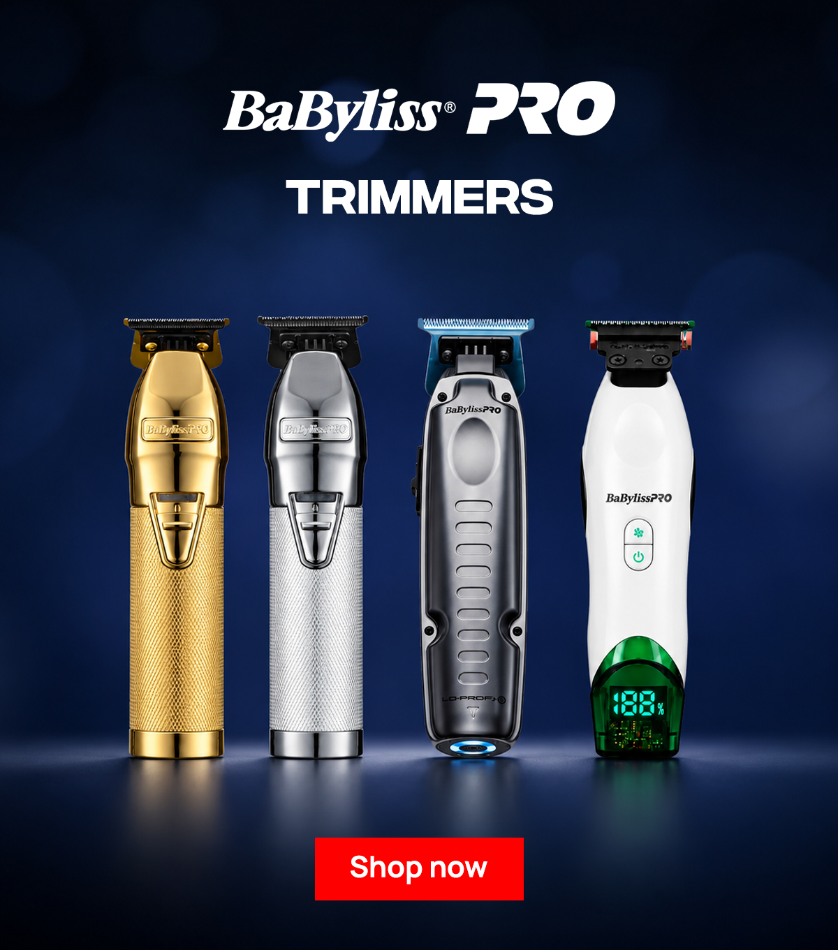 BaBylissPRO GoldFX+ cordless hair trimmer FX787NG