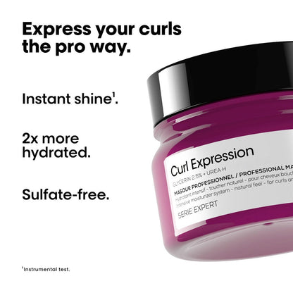 L'Oréal Professionnel Curl Expression Holiday Set | Hydrating Shampoo & Hair Mask Holiday Set - image 3