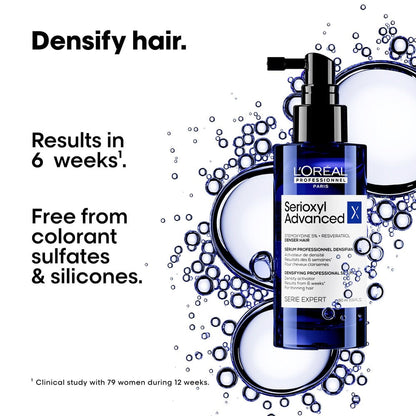 L'Oréal Professionnel Serioxyl Advanced Holiday Set | Densifying Shampoo & Serum Hair Duo - image 2