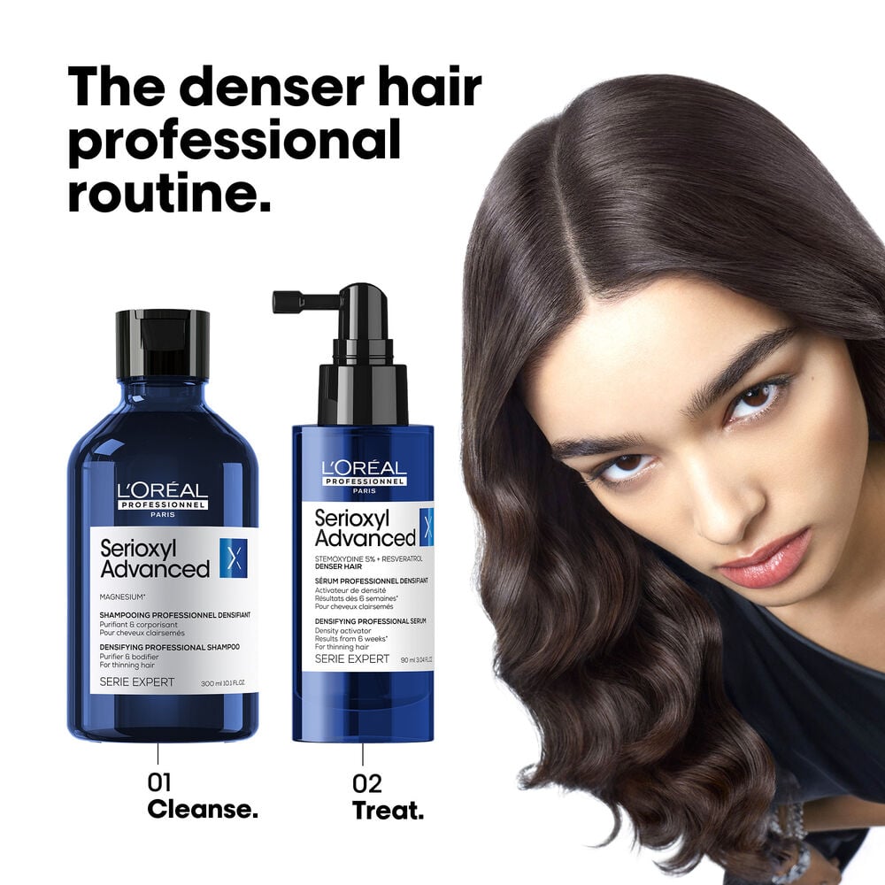 L'Oréal Professionnel Serioxyl Advanced Holiday Set | Densifying Shampoo & Serum Hair Duo - image 5
