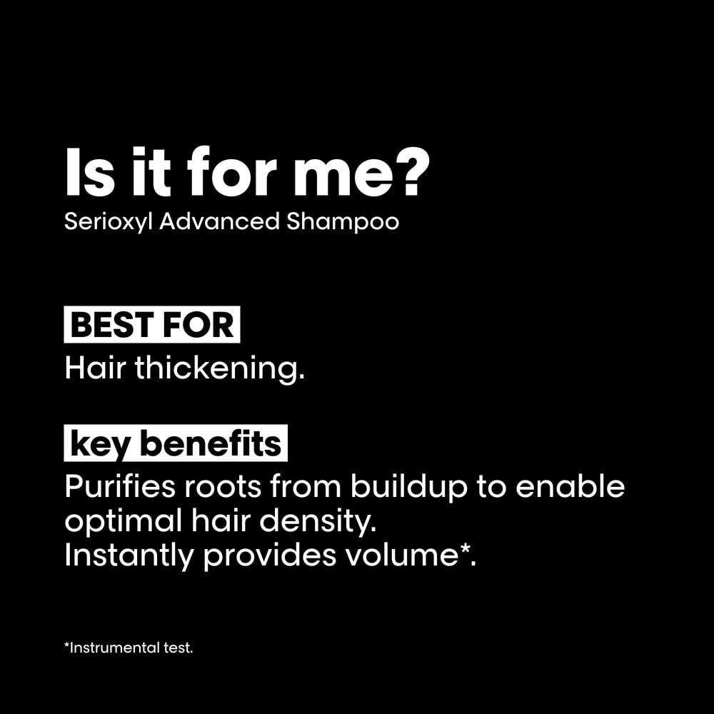 L'Oréal Professionnel Serioxyl Advanced Holiday Set | Densifying Shampoo & Serum Hair Duo - image 6