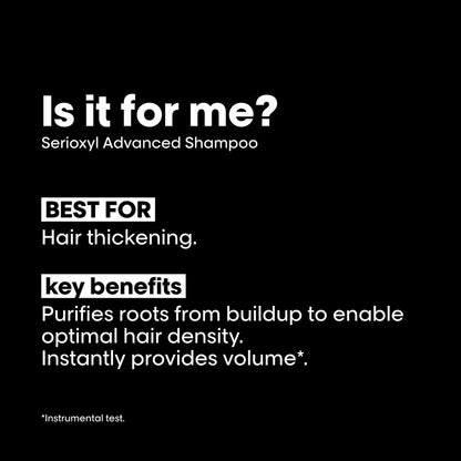 L'Oréal Professionnel Serioxyl Advanced Holiday Set | Densifying Shampoo & Serum Hair Duo - image 6