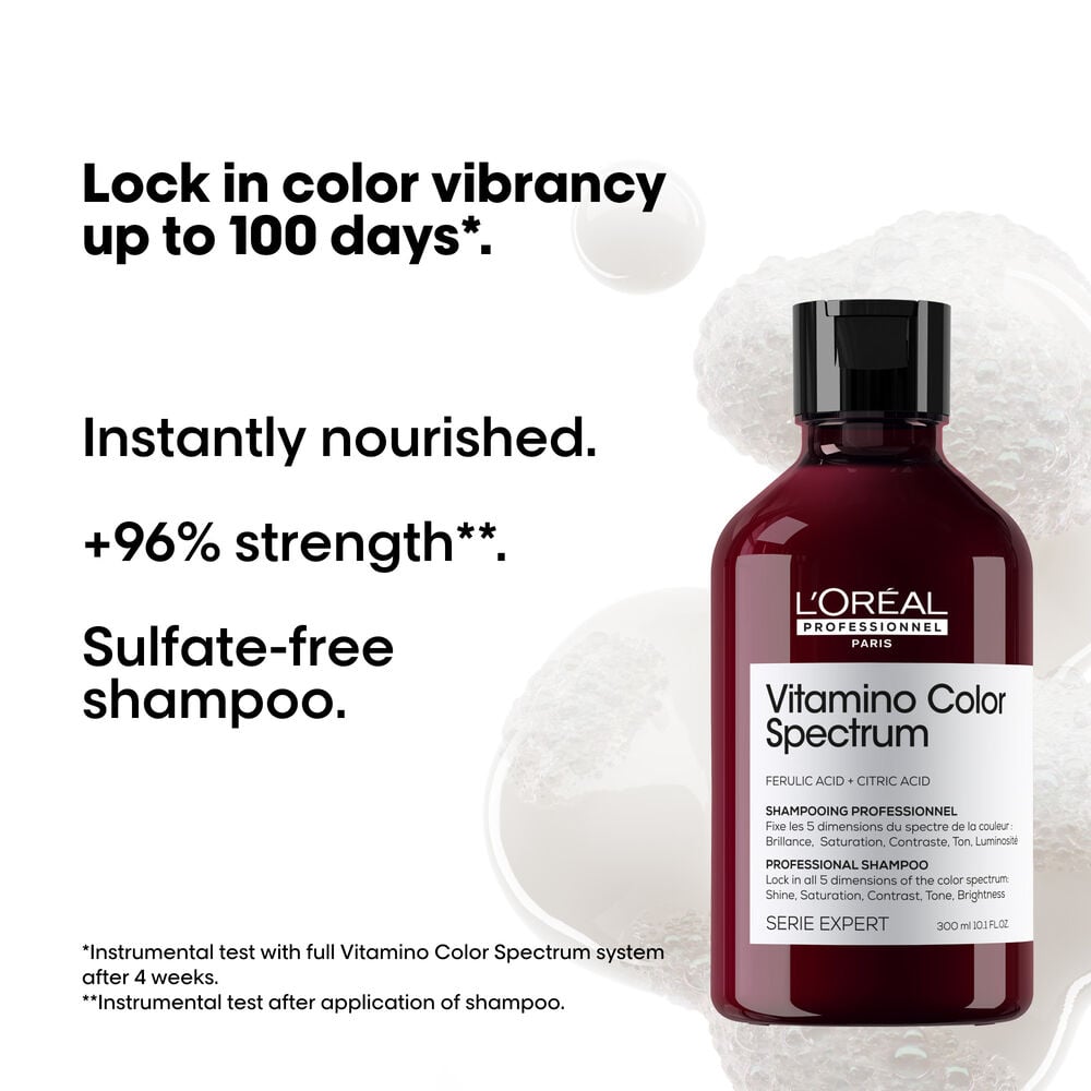 L'Oréal Professionnel Vitamino Color Spectrum Holiday Set | Shampoo, Mask & Hair Serum Set