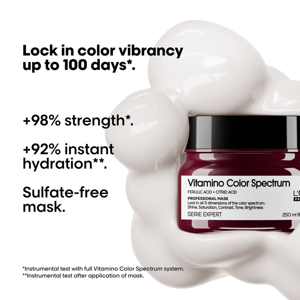 L'Oréal Professionnel Vitamino Color Spectrum Holiday Set | Shampoo, Mask & Hair Serum Set