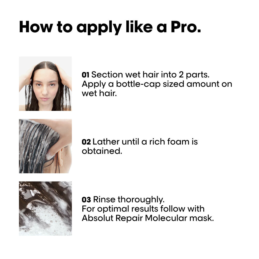 L'Oréal Professionnel Absolut Repair Molecular Holiday Set | Shampoo, Mask & Hair Oil Set - image 6