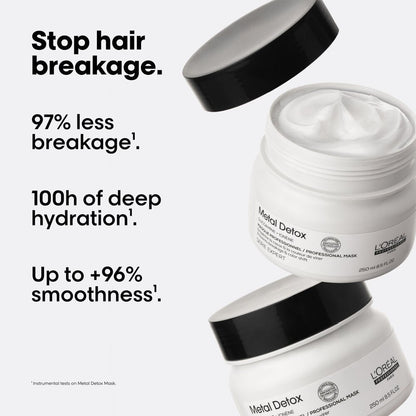 L'Oréal Professionnel Metal Detox Holiday Set | Shampoo, Mask & Leave-In Cream Set - image 3