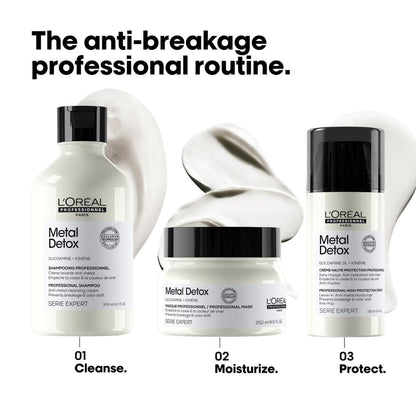 L'Oréal Professionnel Metal Detox Holiday Set | Shampoo, Mask & Leave-In Cream Set - image 7