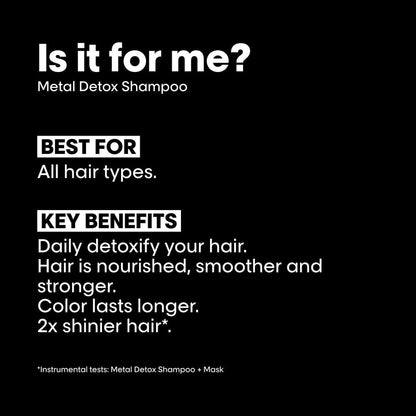 L'Oréal Professionnel Metal Detox Holiday Set | Shampoo, Mask & Leave-In Cream Set - image 12