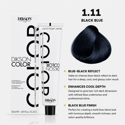 DIKSON COLOR Ash 1.11 Black Blue