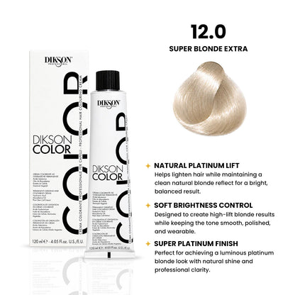 DIKSON COLOR Superlightening 12.0 Super Platinum Blonde Extra