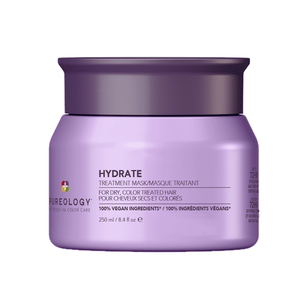 Pureology Hydrate Hair Treatment Mask 250mL | Deep Moisture for Dry Color-Treated Hair