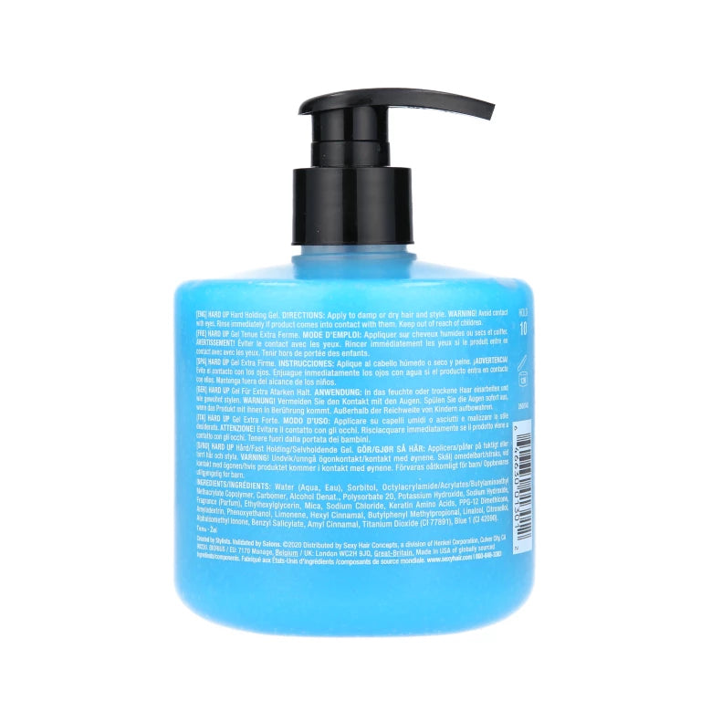 Style SexyHair Hard Up Hard Holding Gel - 500ml