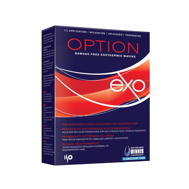 ISO Perm Option EXO - For Energized Curls on Longer and Resistant Hair
