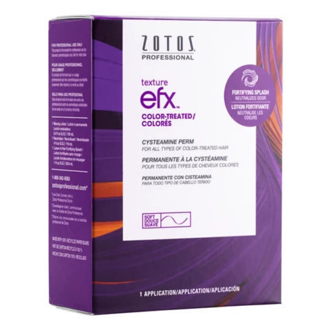 Zotos Texture EFX Color-Treated including 100% Bleached Thio-Free Cysteamine Perm: For All Types of Color-Treated (up to 40 volume) or Previously Permed Hair